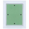 Panneau d'Accès Vert et Argent 20 x 25 cm Aluminium et Plâtre 536162536162