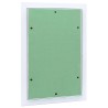 Panneau d'Accès Vert et Argent 35 x 45 cm Aluminium et Plâtre 536163536163