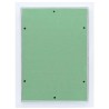 Panneau d'Accès Vert et Argent 35 x 45 cm Aluminium et Plâtre 536163536163
