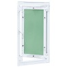 Panneau d'Accès Vert et Argent 35 x 55 cm Aluminium et Plâtre 536165536165