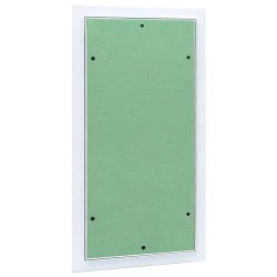 Panneau d'Accès Vert et Argent 35 x 55 cm Aluminium et Plâtre 536165536165