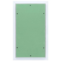 Panneau d'Accès Vert et Argent 35 x 55 cm Aluminium et Plâtre 536165536165