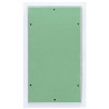 Panneau d'Accès Vert et Argent 35 x 55 cm Aluminium et Plâtre 536165536165