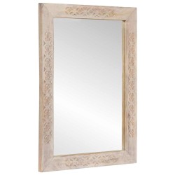 Miroir de salle de bain avec miroir Blanc 70 x 50 x 2,5 cm 536167536167