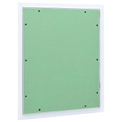 Panneau d'Accès Vert et Argent 55 x 65 cm Aluminium et Plâtre 536168536168