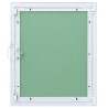 Panneau d'Accès Vert et Argent 55 x 65 cm Aluminium et Plâtre 536168536168