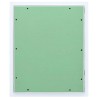 Panneau d'Accès Vert et Argent 55 x 65 cm Aluminium et Plâtre 536168536168
