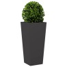 Jardinière noir 35x35x75 cm acier 536170536170