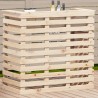 Table de bar d'extérieur 113,5x50x103 cm bois massif de pin 536174536174