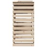 Table de bar d'extérieur 113,5x50x103 cm bois massif de pin 536174536174