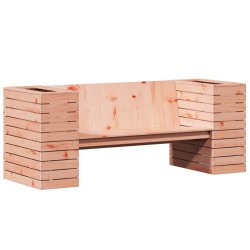 Banc avec jardinières 167,5x60x65 cm bois massif de douglas 536178536178