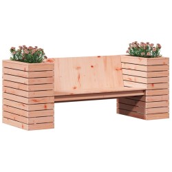 Banc avec jardinières 167,5x60x65 cm bois massif de douglas 536178536178