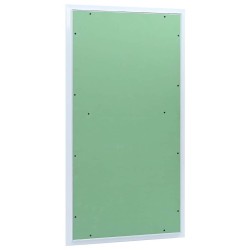 Panneau d'Accès Vert et Argent 55 x 105 cm Aluminium et Plâtre 536179536179