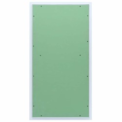 Panneau d'Accès Vert et Argent 55 x 105 cm Aluminium et Plâtre 536179536179