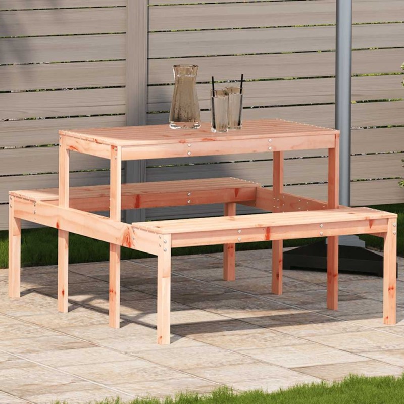 Table de pique-nique 110x134x75 cm bois massif de douglas 536180536180