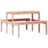 Table de pique-nique 110x134x75 cm bois massif de douglas 536180536180