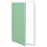 Panneau d'Accès Vert et Argent 55 x 75 cm Aluminium et Plâtre 536181536181