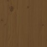 Canapé d'angle de jardin marron miel bois de pin solide 536197536197