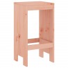 Tabourets de bar lot de 2 40x36x75 cm bois massif Douglas 536224536224