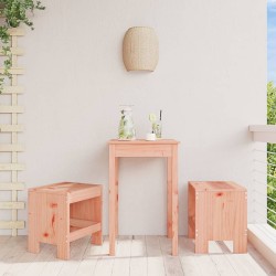 Tabourets de jardin lot de 2 40x36x45 cm bois massif Douglas 536230536230