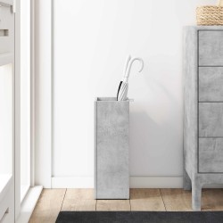 Porte-parapluie Gris béton 20 x 20 x 55,5 cm Bois d'ingénierie 536247536247