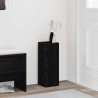 Porte-parapluie Chêne noir 20 x 20 x 55,5 cm Bois d'ingénierie 536262536262