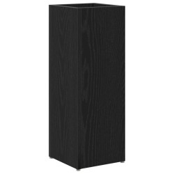 Porte-parapluie Chêne noir 20 x 20 x 55,5 cm Bois d'ingénierie 536262536262