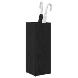 Porte-parapluie Chêne noir 20 x 20 x 55,5 cm Bois d'ingénierie 536262536262