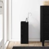 Porte-parapluie Chêne noir 20 x 20 x 55,5 cm Bois d'ingénierie 536262536262