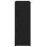 Porte-parapluie Chêne noir 20 x 20 x 55,5 cm Bois d'ingénierie 536262536262