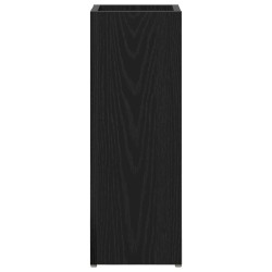 Porte-parapluie Chêne noir 20 x 20 x 55,5 cm Bois d'ingénierie 536262536262