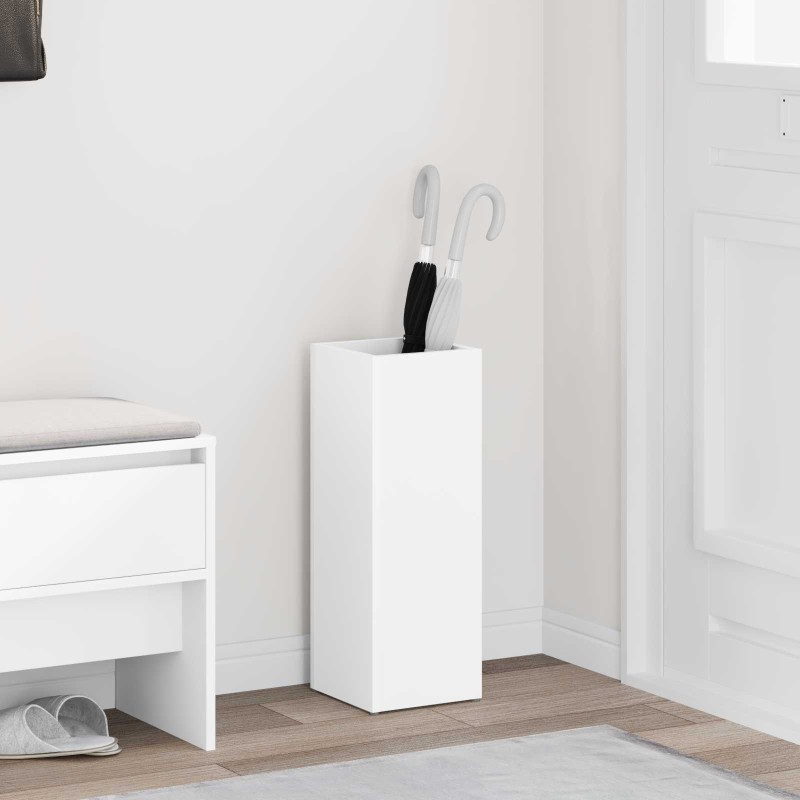 Porte-parapluie Blanc 20 x 20 x 55,5 cm Bois d'ingénierie 536274536274