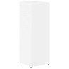 Porte-parapluie Blanc 20 x 20 x 55,5 cm Bois d'ingénierie 536274536274