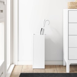 Porte-parapluie Blanc 20 x 20 x 55,5 cm Bois d'ingénierie 536274536274