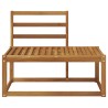 Canapé d'extérieur en bout Naturel 91 x 63 x 73 cm 536286536286