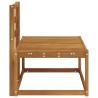 Canapé d'extérieur en bout Naturel 91 x 63 x 73 cm 536286536286