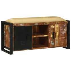 Cabinet Banc Multicolore Bois massif de récupération 536296536296