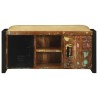 Cabinet Banc Multicolore Bois massif de récupération 536296536296