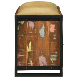 Cabinet Banc Multicolore Bois massif de récupération 536296536296