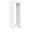 Support de Plante avec étagère 2 pcs Blanc 30 x 30 x 100 cm 536298536298
