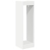 Support de Plante avec étagère 2 pcs Blanc 30 x 30 x 100 cm 536298536298