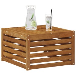 Table de jardin Bois d'Acacia Massif Naturel 59 x 59 x 37 cm 536303536303