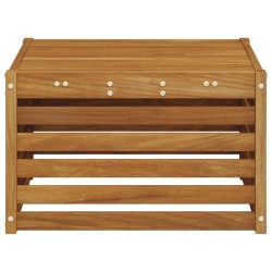 Table de jardin Bois d'Acacia Massif Naturel 59 x 59 x 37 cm 536303536303