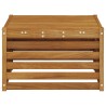 Table de jardin Bois d'Acacia Massif Naturel 59 x 59 x 37 cm 536303536303