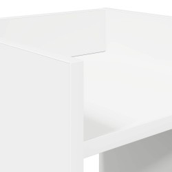 Support de Plante Blanc 30 x 30 x 100 cm Bois d’ingénierie 536309536309