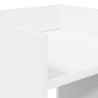 Support de Plante Blanc 30 x 30 x 100 cm Bois d’ingénierie 536309536309