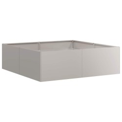 Jardinière rouillé 100x100x30 cm acier inoxydable 536313536313