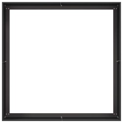 Jardinière noir 100x100x40 cm acier 536314536314