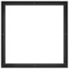 Jardinière noir 100x100x40 cm acier 536314536314