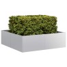 Jardinière 100x100x30 cm acier galvanisé 536327536327